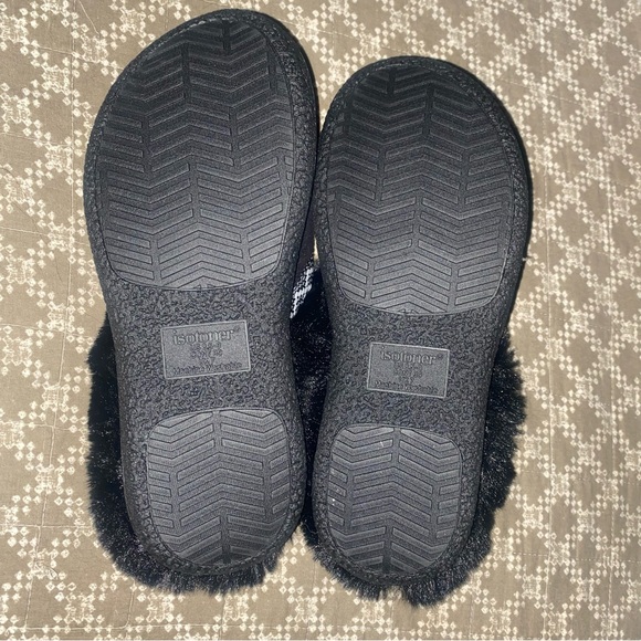 Isotoner Women's Microsuede Mallory Hoodback Slipper NEW SZ 8.5-9 - Picture 4 of 6